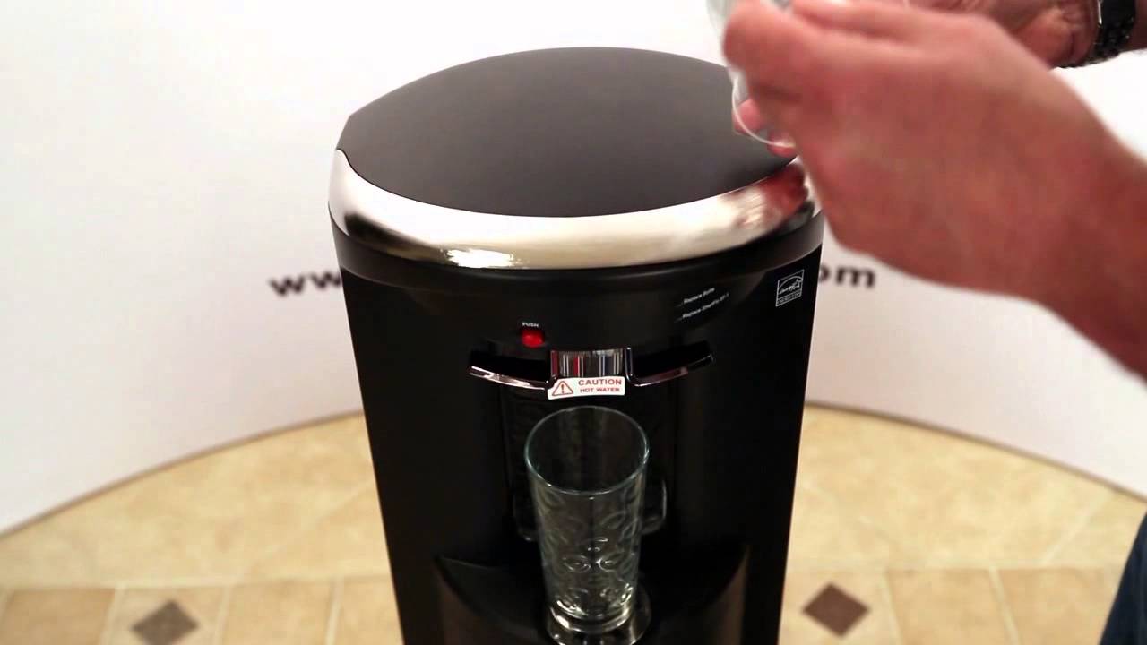 How to clean crystal mountain water dispenser